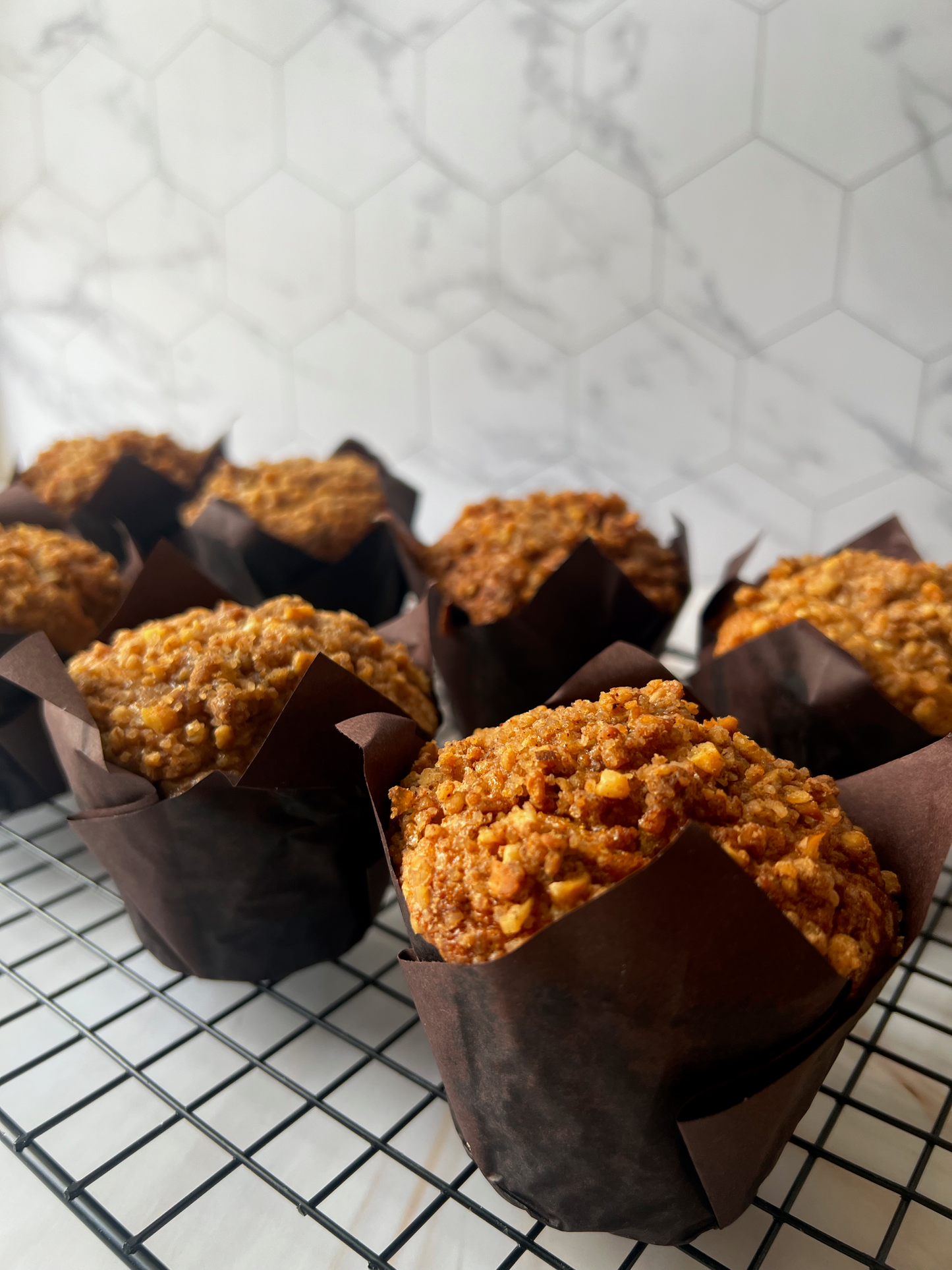 MUFFIN CANELA ZANAHORIA NUEZ