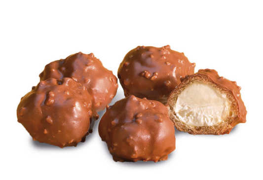 PROFITEROL BAÑO CHOCOLATE RELLENO CREMA